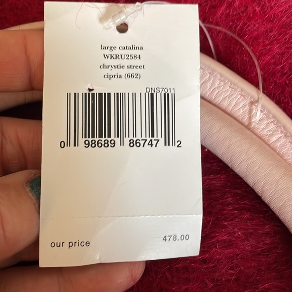 Kate Spade large pink Catalina bag. NWT - Picture 9 of 9